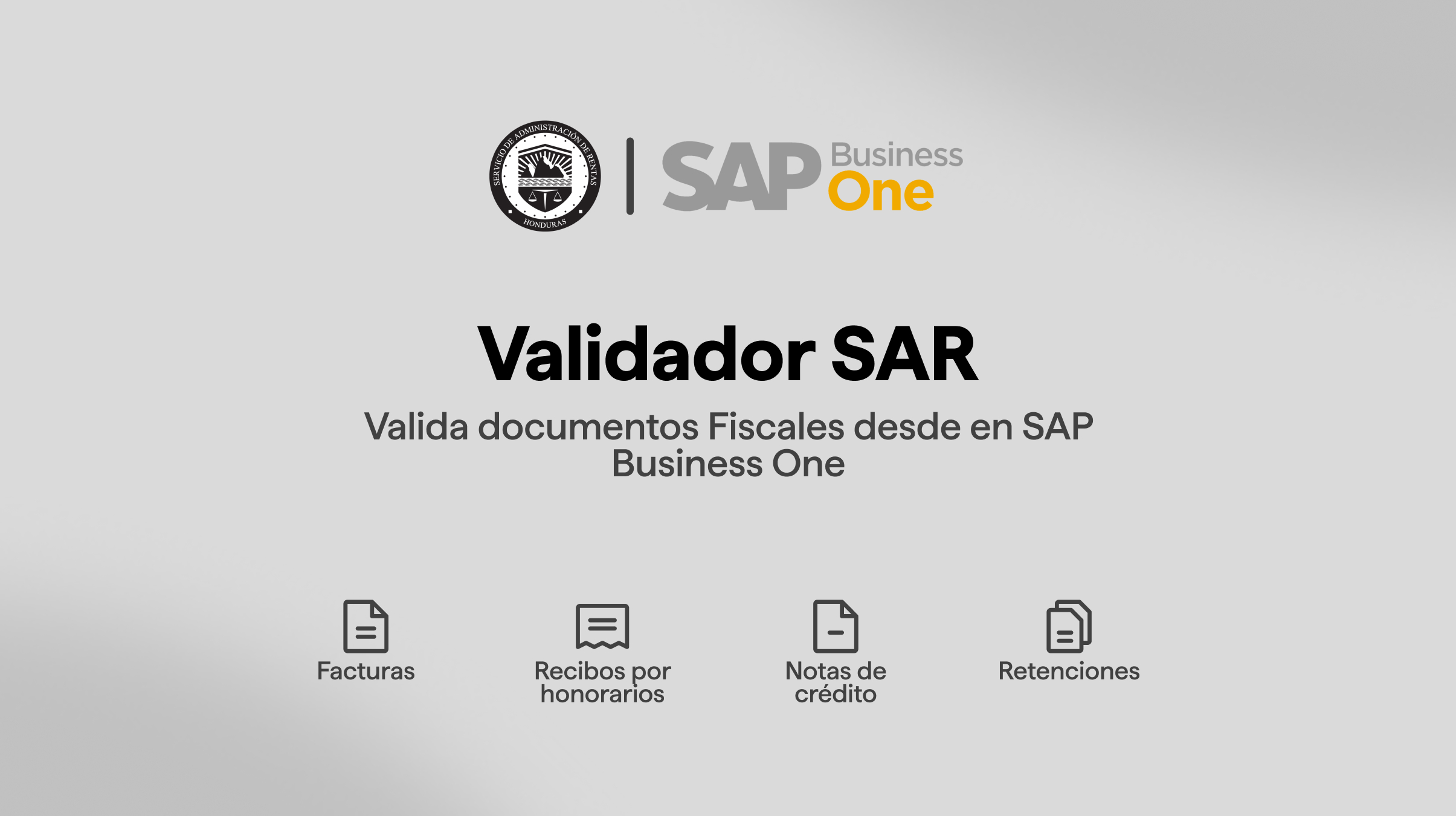 Validador de Documentos Fiscales en SAR para SAP Business One
